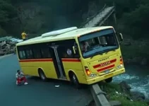 ônibus que transportava paciente de Águas Lindas