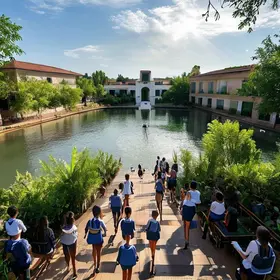 Inauguração novo colégio em Águas Lindas de Goiás