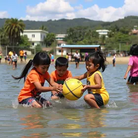 revitalização de quadra em Águas Lindas