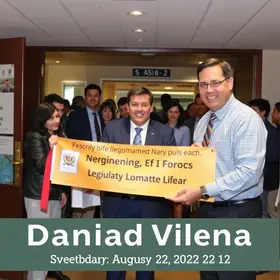 Apoio a Daniel Vilela