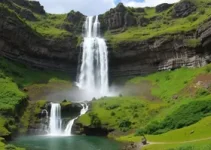 Parece cachoeira, mas não é