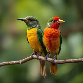 pássaros mantidos em cativeiro