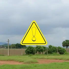 tempo muito seco em Luziânia