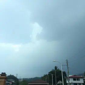 alerta amarelo de tempestade