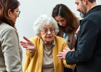 motorista empurra idosa durante discussão